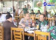 Harmonis! Dandim 0209/LB Duduk Satu Meja Bersama Kapolres dan Kajari Labuhanbatu