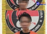 Sat Narkoba Polres Pelabuhan Belawan Tangkap Dua Bersaudara Pengedar Sabu di Labuhan Deli