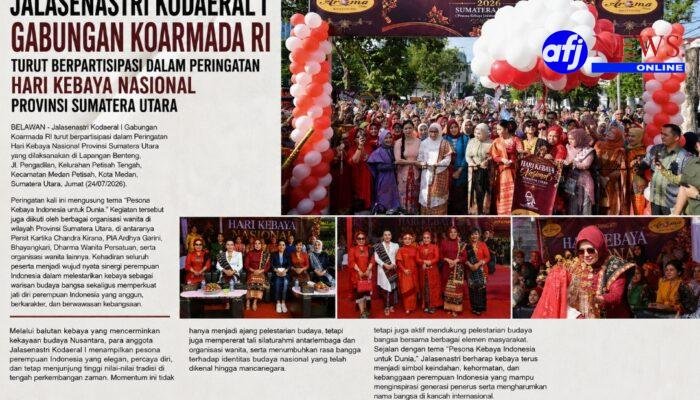 Anggun Berkebaya, Bangsa Berbudaya: Jalasenastri Kodaeral l Memancarkan Pesona Indonesia Untuk Dunia