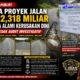 Mega Proyek Jalan SPNG Nasional Tiong Keranjik Dipertanyakan Terkait Mutu Oleh LIBAS