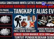 Peredaran Narkoba di Dusun Makmur Makin Bebas, Warga Desa Simatahari Minta Satres Narkoba Labusel Turun Tangkap E alias Evi
