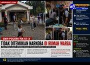 Polisi Gerebek Rumah di Aek Kota Batu Terkait Informasi Narkoba, Ini Hasil Pemeriksaannya