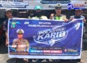 Polantas Karib Polres Pelabuhan Belawan Edukasi Pengemudi Ojek, Wujudkan Kamseltibcar Lantas yang Aman dan Nyaman