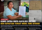 Mobil Disebut Masih Ditahan di Polsek Senaning, Komes Satria Minta Kapolres Sintang Beri Kepastian Hukum