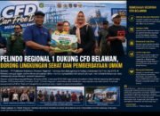 Angle Lingkungan & Kolaborasi Pelindo Regional 1 Dukung CFD Belawan, Dorong Lingkungan Sehat dan Kolaborasi Bersama Masyarakat