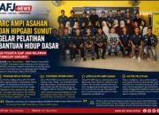 Baru Tiga Minggu Terbentuk, ARC AMPI Asahan Langsung Gelar Pelatihan Bantuan Hidup Dasar Bersama HIPGABI Sumut