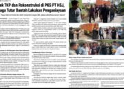 Cek TKP Perkara Dugaan Penganiayaan di PKS PT HSJ, Naga Tutur Bantah Lakukan Kekerasan terhadap MS