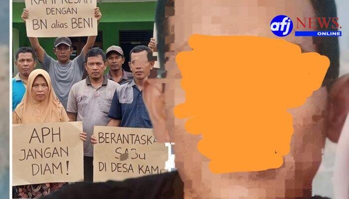 Resah Marak Transaksi Sabu, Warga Desa Pasir Tuntung Minta APH Tangkap BN alias Beni