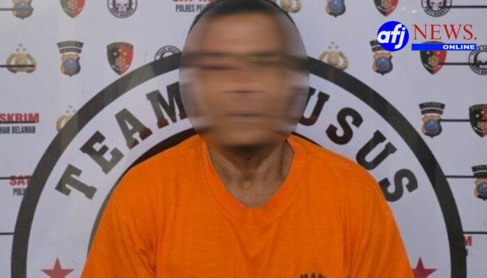 Curi Mesin Pompa Air, Sat Reskrim Polres Pelabuhan Belawan Bekuk Pelaku di Marelan