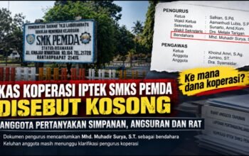 Kas Koperasi IPTEK SMKS Pemda Rantauprapat Disebut Kosong, Anggota Pertanyakan Simpanan dan RAT
