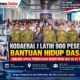Kodaeral I Latih 900 Peserta Bantuan Hidup Dasar, Dukung Upaya Pemecahan Rekor MURI HUT ke-81 TNI