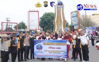 Semarak Hari Lalu Lintas Bhayangkara ke-71, Satlantas Polres Labuhanbatu Ajak Masyarakat Budayakan Tertib Berlalu Lintas