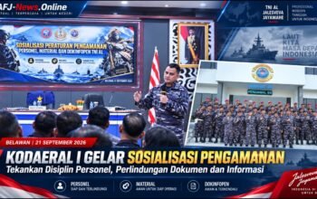 Kodaeral I Gelar Sosialisasi Pengamanan, Tekankan Disiplin Personel hingga Perlindungan Dokumen dan Informasi