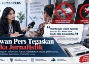 “Jaga Marwah Profesi, Dewan Pers Ingatkan Wartawan Taat UU Pers dan Kode Etik”
