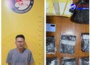 Satres Narkoba Polres Asahan Amankan Kurir Sabu 1,5 Kg di Silau Laut
