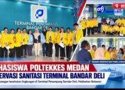 Belajar Langsung di Terminal Bandar Deli, Mahasiswa Poltekkes Medan Teliti Sanitasi dan Kesehatan Lingkungan