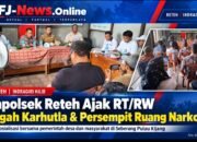 Cegah Karhutla dan Persempit Ruang Narkoba, Kapolsek Reteh Ajak RT/RW Jadi Garda Terdepan Kamtibmas