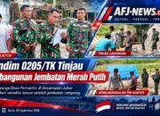 Menyambung Jalan, Mendekatkan Kehidupan: TNI Bangun Jembatan Merah Putih di Juhar