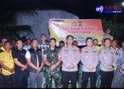 Kapolres Asahan Sambangi Satkamling di Siumbut Umbut, Ajak Warga Aktif Jaga Kamtibmas