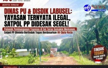Kasatpol PP Labusel Didesak Mundur jika Tak Berani Tegakkan Perda “Segel Yayasan PNIM Diduga Tanpa Izin”