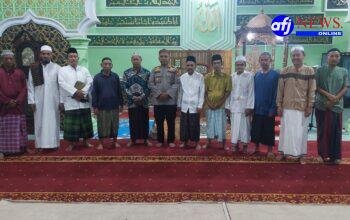 Polsek Gaung Gelar Subuh Keliling, Ajak Masyarakat Jaga Kamtibmas dan Perkuat Sinergi dengan Polri