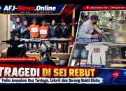 Nyawa Berakhir di Sei Rebut, Dua Terduga Diamankan Polisi; Celurit hingga Pelepah Sawit Jadi Barang Bukti