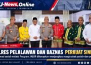 Menjangkau Warga Pesisir, Kapolres Pelalawan dan BAZNAS Bangun Sinergi Sosial Melalui Program JALUR