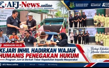 KEJARI INHIL HADIRKAN WAJAH HUMANIS PENEGAKAN HUKUM, PROGRAM JUMAT BERKAH TEBAR KEPEDULIAN KEPADA MASYARAKAT