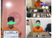 Polres Inhil Ungkap Peredaran Sabu 135,47 Gram di Tempuling, Dua Pria Diamankan