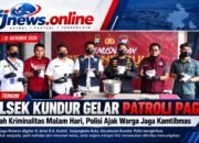 Tak Beri Ruang Bagi Pelaku Kejahatan, Polsek Kundur Intensifkan Patroli PAGAR Demi Keamanan Masyarakat