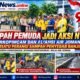 Semangat Sumpah Pemuda Menggema di Air Joman, Forkopimcam dan Aliansi Masyarakat Bersatu Perangi Sampah Penyebab Banjir