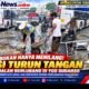 Tak Sekadar Atur Lalu Lintas, Polisi di Belawan Turun Tangan Tangani Jalan Berlubang di Tengah Padatnya Kendaraan